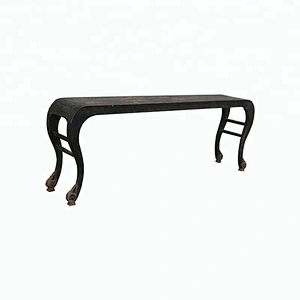 chinese antique oriental solid wood old side altar table