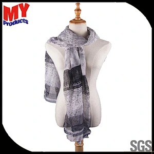 Wholesale fashion custom lady scarf scarf