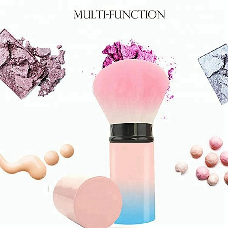 Retractable Makeup foundation Brush Kabuki Brushes Beauty Gift Powder Concealer with Soft Synthetic Bristles
