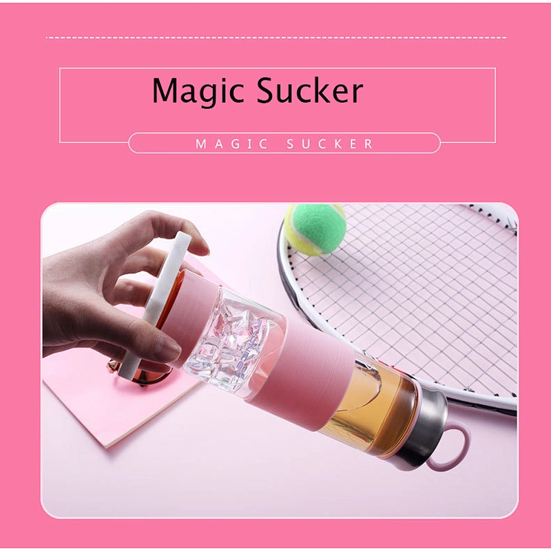 2018 New Promotion Product High Borosilicate Glass Water Bottle for School and Office Use