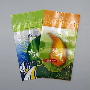 Customized PE bag self-sealing bags for use in towel packaging