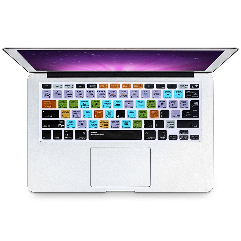 Stock Lot Function Hot key Shortcut Silicone Keypad Skin For Macbook Keyboard Cover laptop computer core