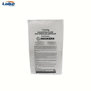 Recyclable offset printing 25kg dimension pp woven fertilizer bag