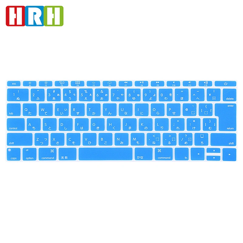 laptop skin custom silicone keyboard cover Skin japan version keyboard for macbook a1708 (No Touch Bar) and 12