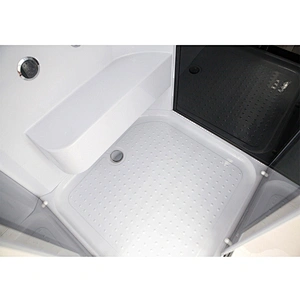 China supplier hot sale two sliding glass door square style steam bath shower cabin
