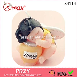 S4114 PRZY Baby candle silicone mold handmade soap wholesale 3D silicone mold silicone mould