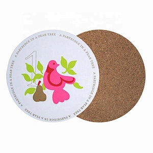 Professional customized home products anti-skid table mat round