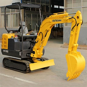 water cooling rubber tracked excavator with ceiling