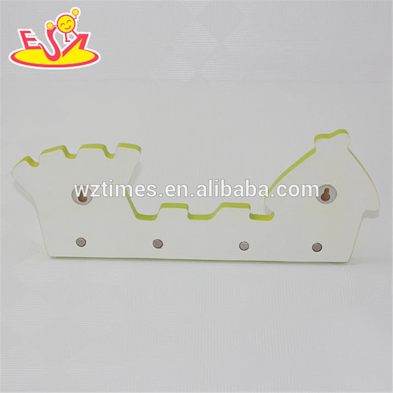 wholesale hot sale household necessities wooden coat hook for children W09B047