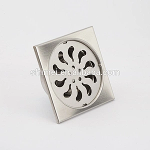 Kingsun Factory Price Polished Bathroom Sink Strainer Washing Machine Floor Drain KL-81(3'')