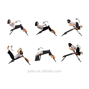 Bench Decline Sit up Bench Crunch Board Fitness Workout Gym Exercise