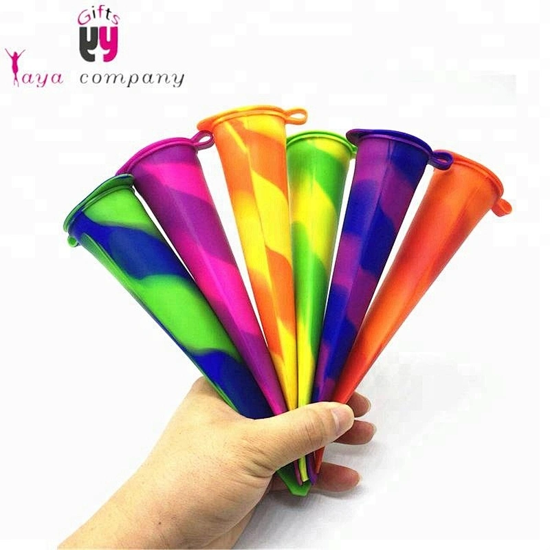 Amazon Online Selling Ice Cream Tubes Pop Mold Lolly Mould Custom Popsicle Mold Silicone