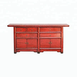 beijing chinese luxury antique lacquered old buffet furniture