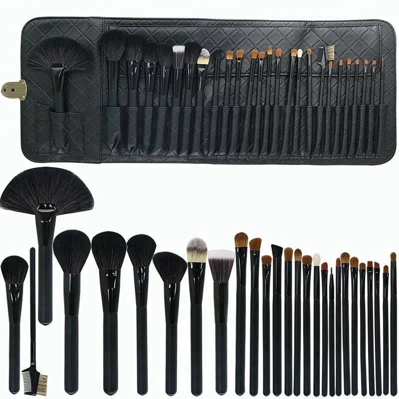 High quality makeup brush set 26 pcs brush make up set makeup professional brush set sample with cosmetic p bag