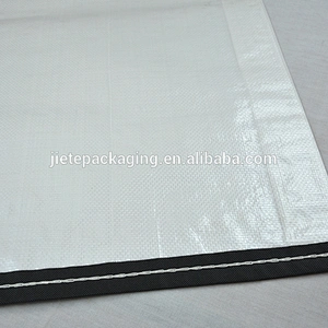 Customized white bopp laminated pp woven fertilizer packaging bag
