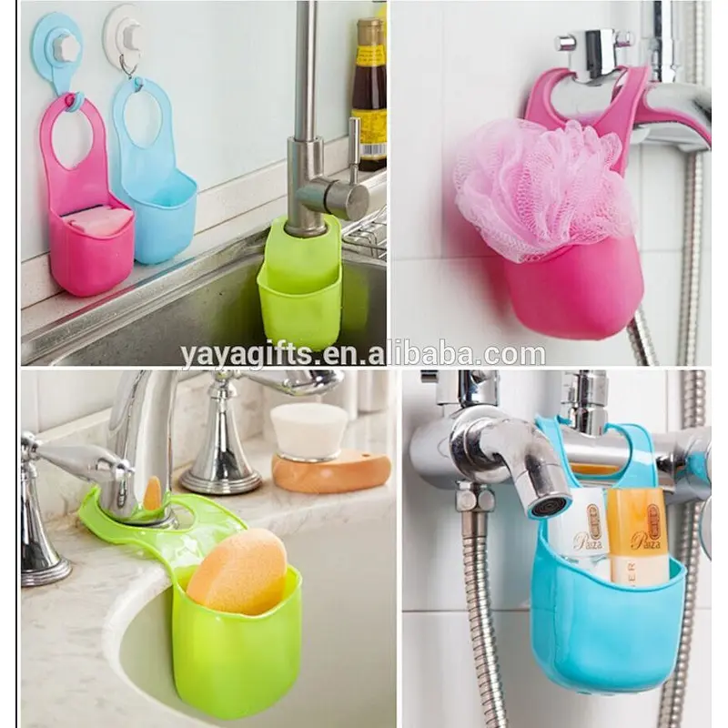 Silicone Dish Wash Sponge Sink Holder Sink Top hanger Sink Rack silicone sponge Holder
