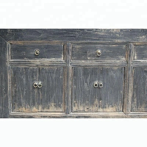 chinese antique rustic old elm storage distressed furniture