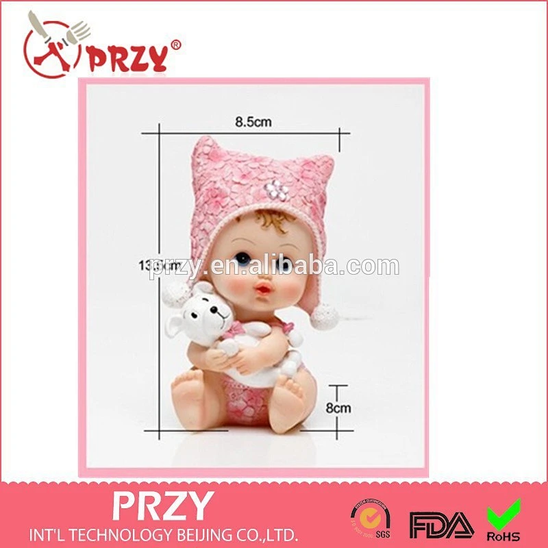 PRZY Cute baby silicone mold, wedding gift baby soap mold, baby decoration silicone mold