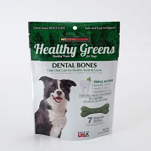 Transparent PE color printing pet food packaging bag
