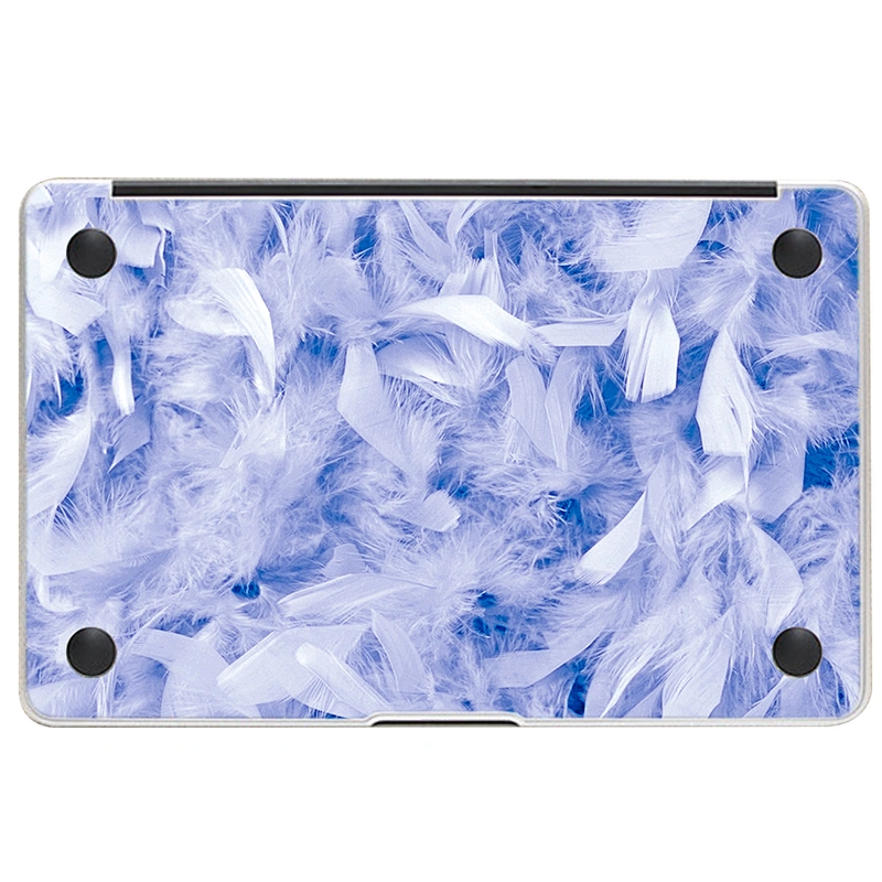 High quality custom laptop palm rest sticker PVC skins for macbook pro 13.3 pro 11 air 13.3,Feather