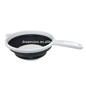COLLAPSIBLE STRAINER FOLDING FOOD COLANDER
