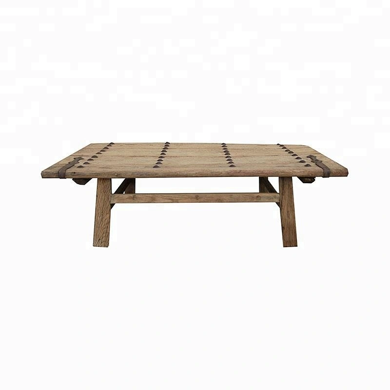 wholesale rustic reclaimed wood coffee table country furniture
