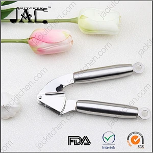 Heavy Duty Stainless Steel Garlic Masher and Squeezer