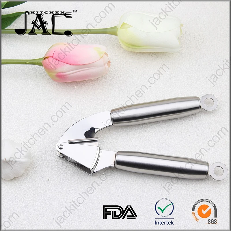 Heavy Duty Stainless Steel Garlic Masher and Squeezer