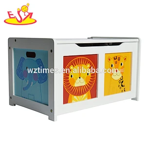 wholesale hottest sale kids wooden storage box high quality children wooden storage box W08C138