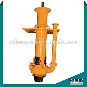 Vertical submersible pump slurry hydraulic
