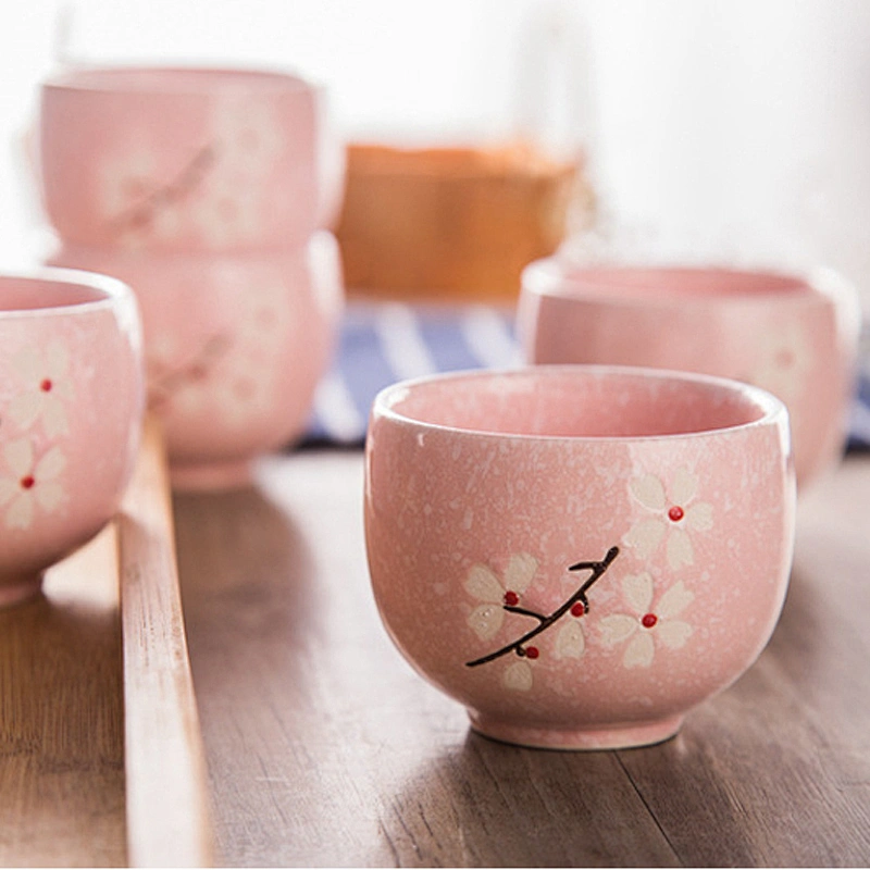 Wholesale Customized Ceramic Wholesale Customized Ceramic High Quality Porcelain Simple Kettle Cup Set for Water Drinking