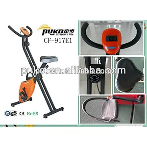 foldable exercise bike two wheels with GS certification