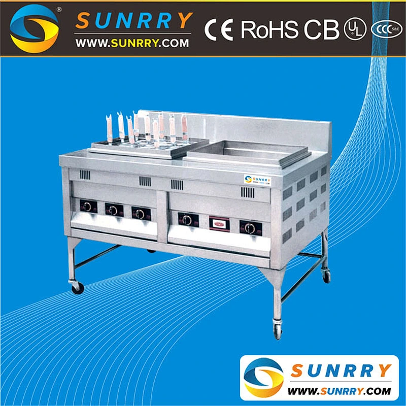 Hot sale commercial stainless steel pasta making machine and pasta cooker