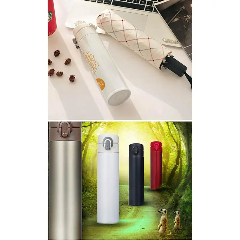 Free combinative suits sport water bottle and Umbrella sets for gift  box