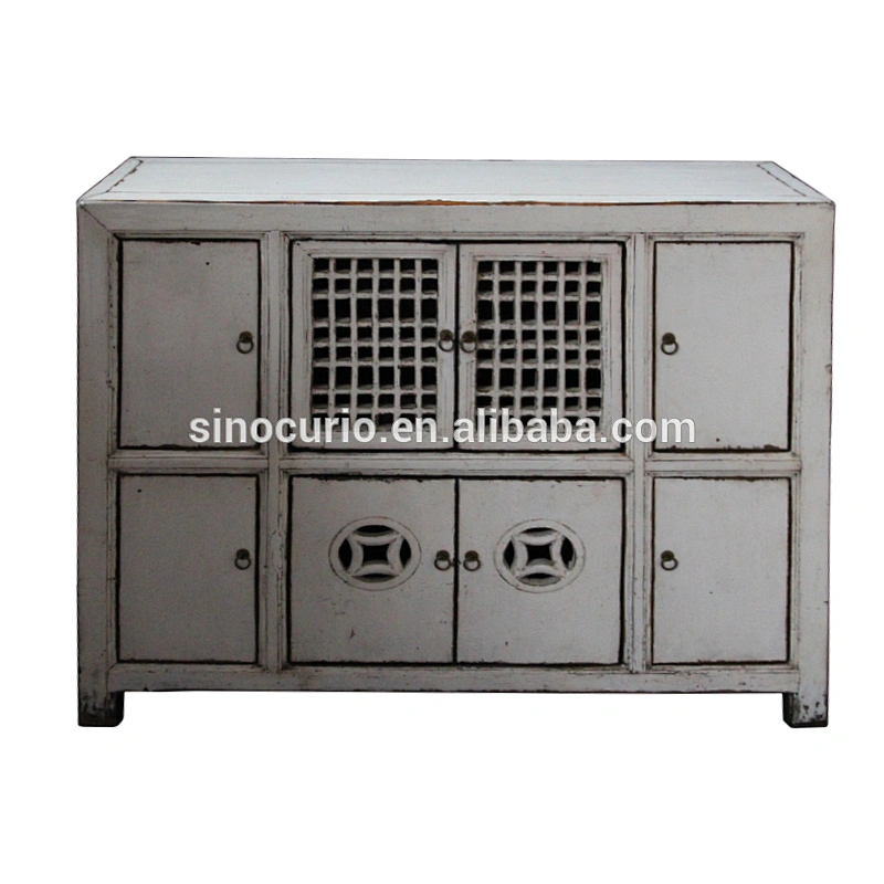 chinese antique solid wood kitchen cabinets furniture