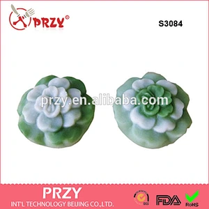 S3084 Mini Peony Flower 4 in 1 Silicone Soap Mold