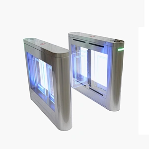 Facial Recognition Infrared Sensor Fast Speed Automatic Swing Turnstile Gate For School And Metro