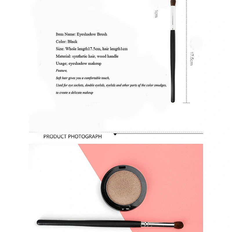 Wholesale OEM cosmetic tools private label makeup eye brush eyeshadow blending brush