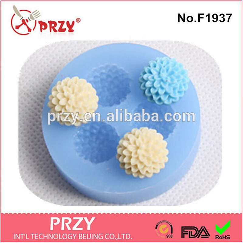 F1937 PRZY gum paste fondant edible flowers cake decorations
