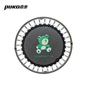 TX-6386 38' 4-Folding Bungee Round Trampoline For Sale