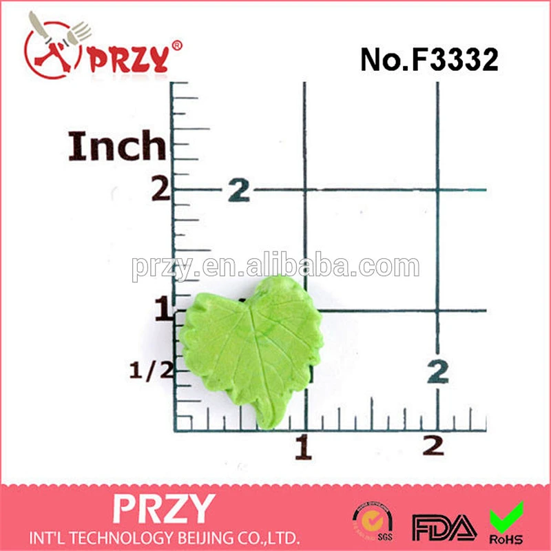 F3332 Silicone Leaf Mold leaf cake mold leaf decoration tool mold