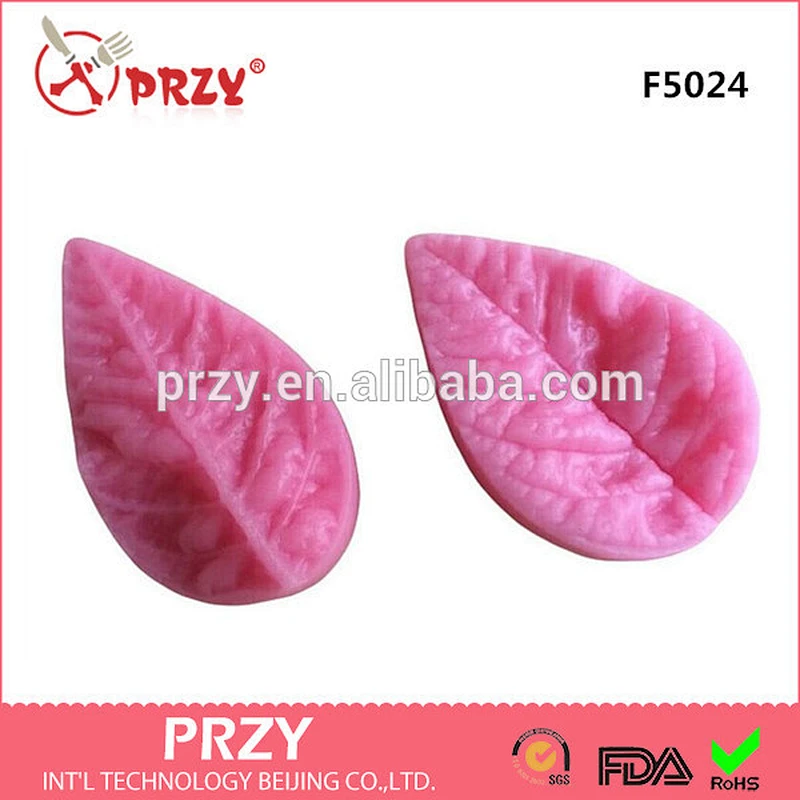 Silicon Flexible Resin Mould Leaf Shaped