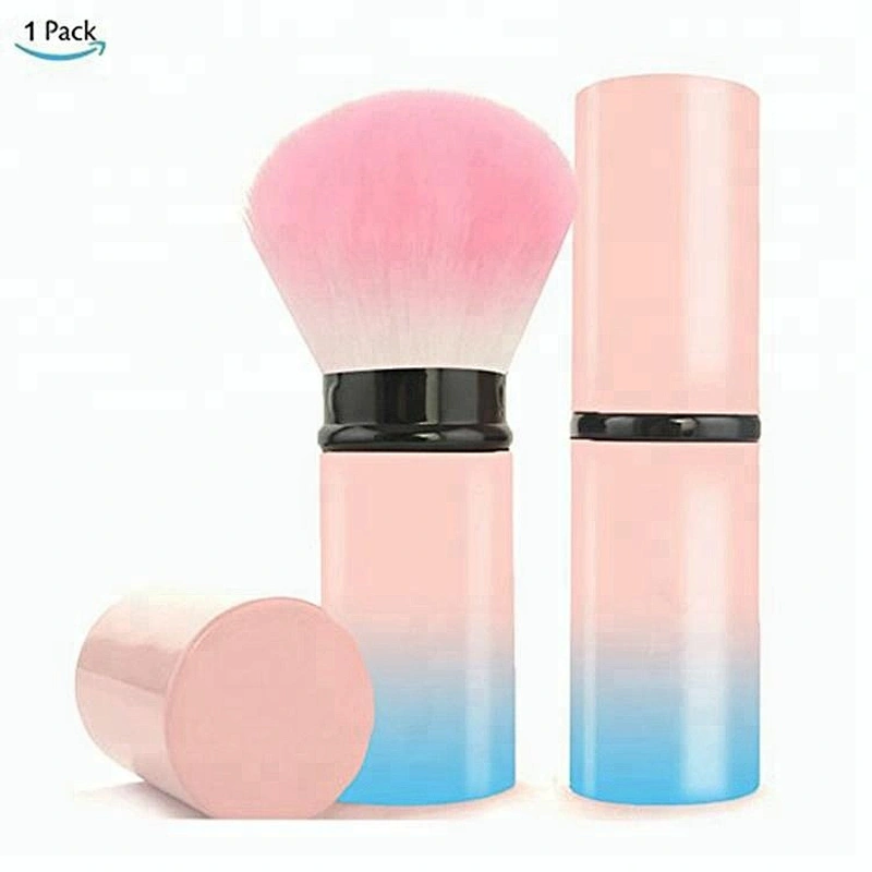 Retractable Makeup foundation Brush Kabuki Brushes Beauty Gift Powder Concealer with Soft Synthetic Bristles