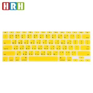 ODM Taiwanese Silicone Laptop Keyboard Skins custom keyboard skin for Macbook Air 11 Keyboard Protector English Version