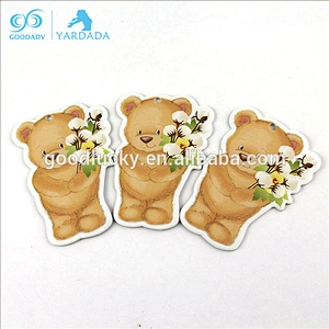 promotional customized design car air freshener ,paper air freshener