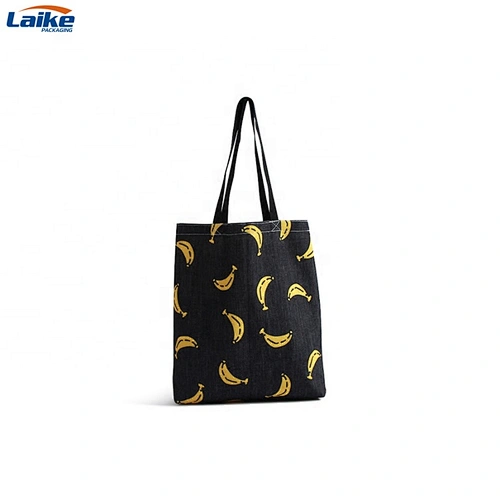 Heat transfer printing logo plain white fabric cloth cotton shopping beach  tote  bag canvas