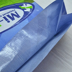 Custom new design printing 20kg farm animal feed packaging bag