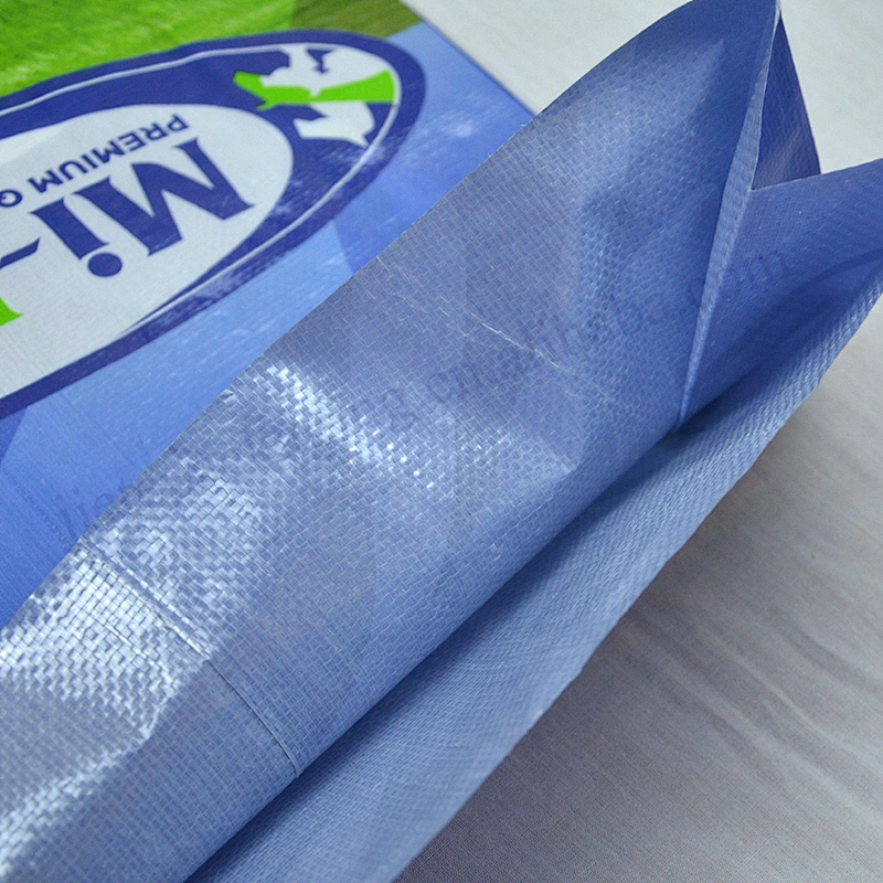 Custom new design printing 20kg farm animal feed packaging bag