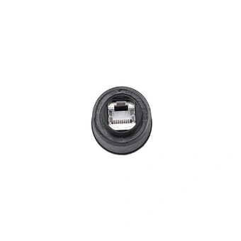 Male to Female RJ45 8 PIN Panel Mount IP68 Waterproof Connector