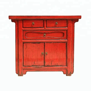 wholesale chinese antique reproduction lacquer drawer storage cabinet furniture